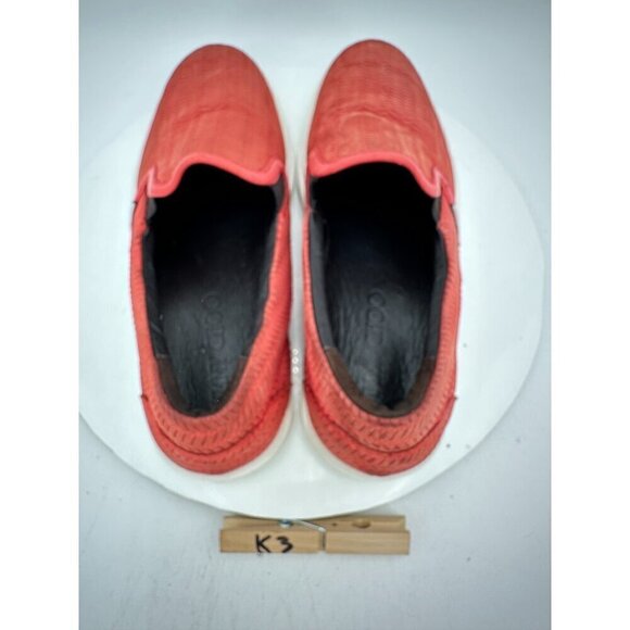 Jimmy Choo Men Size EU 43 US 10 Red Leather White Sole Slip On Casual Shoes main image 8